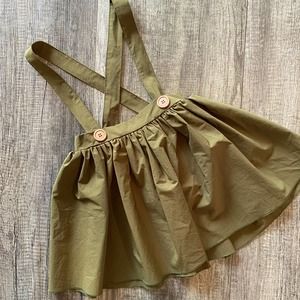 Overalls Skirt Romper